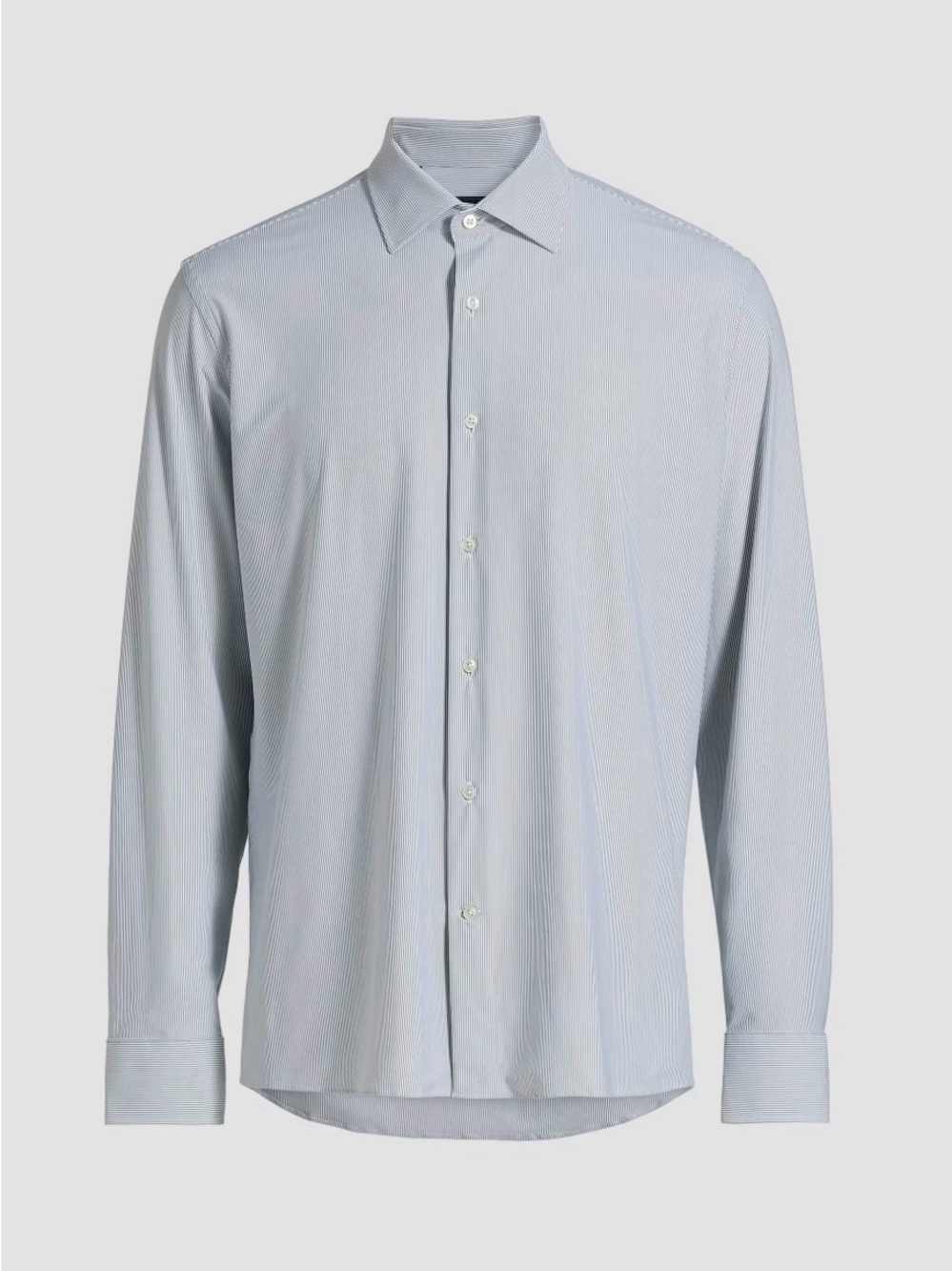 Saks Fifth Avenue Men's Pale Blue Point-Collar Dress Shirt